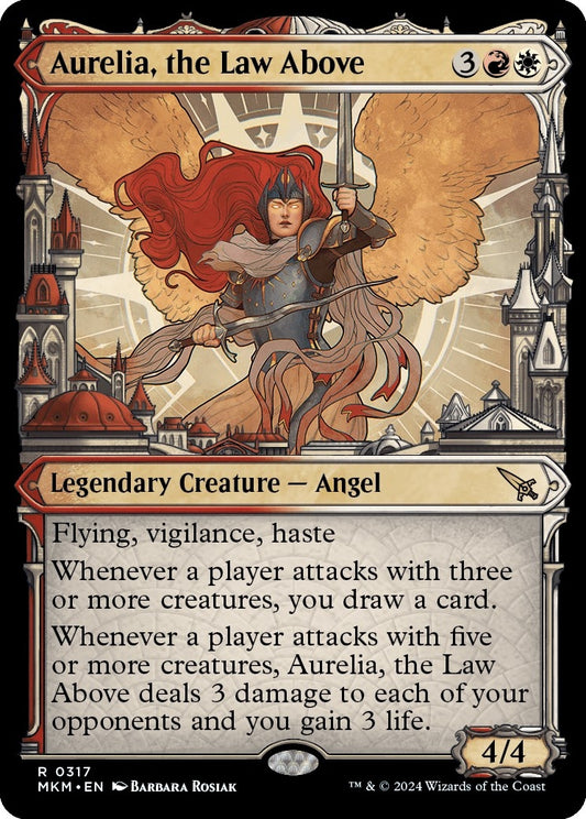Image for Aurelia, the Law Above (Showcase) (0317) (317) - Magic: The Gathering