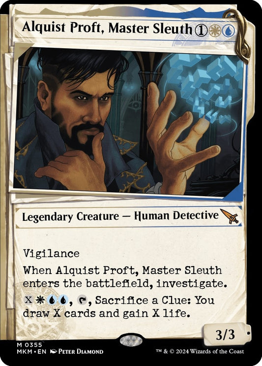 Image for Alquist Proft, Master Sleuth (Showcase) (355) - Magic: The Gathering
