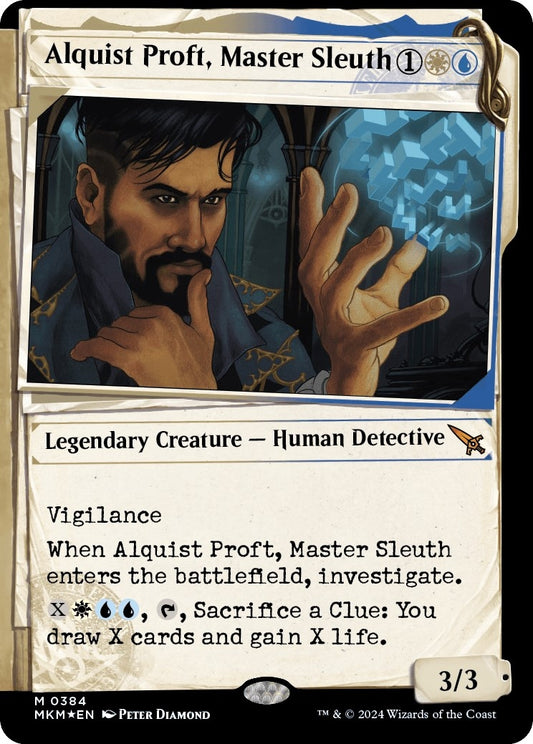 Image for Alquist Proft, Master Sleuth (Showcase) (Invisible Ink) (384) - Magic: The Gathering