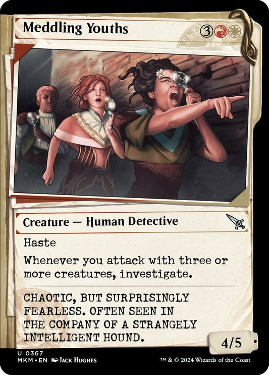 Image for Meddling Youths (Showcase) (367) - Magic: The Gathering