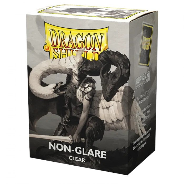 Image for Dragon Shield Non-Glare V2 Matte Sleeves - Clear (100-Pack) - Card Sleeves