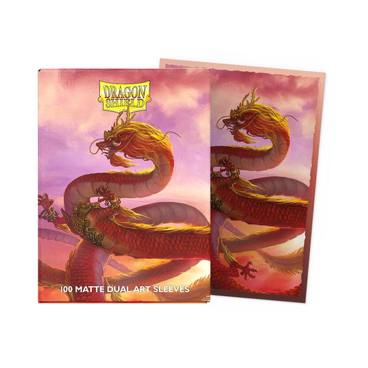 Image for Dragon Shield Limited Edition Art Brushed Sleeves - Year Of The Wood Dragon 2024 (100-Pack) - Card Sleeves