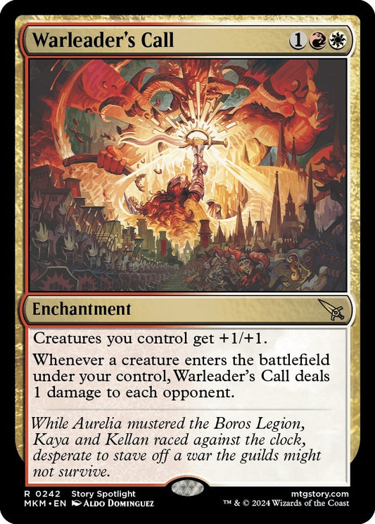 Image for Warleader's Call (242) - Magic: The Gathering