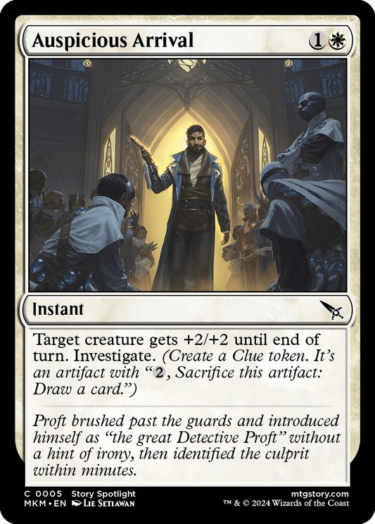 Image for Auspicious Arrival (5) - Magic: The Gathering