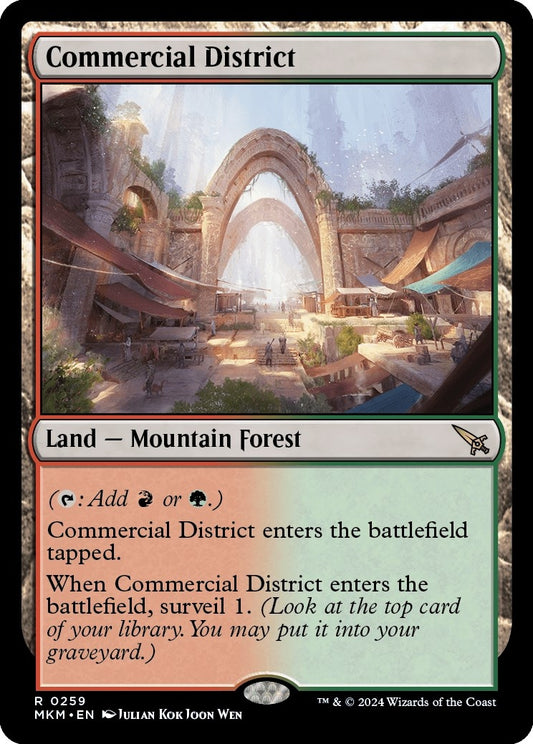 Image for Commercial District (259) - Magic: The Gathering