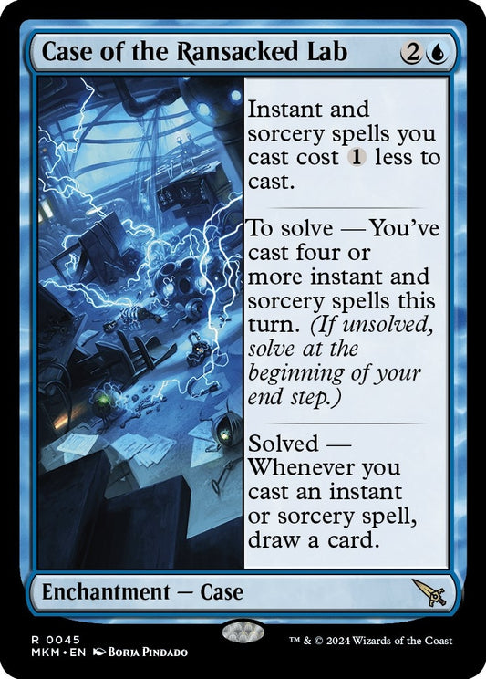 Image for Case of the Ransacked Lab (45) - Magic: The Gathering