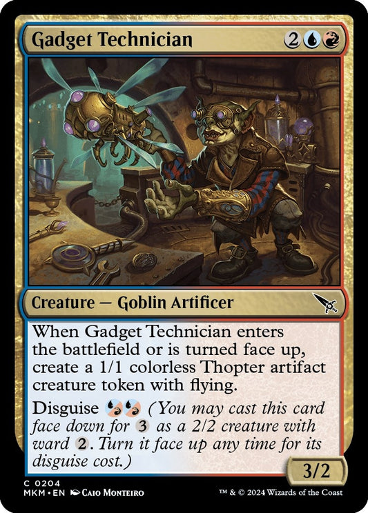 Image for Gadget Technician (204) - Magic: The Gathering