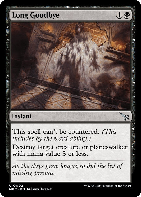 Image for Long Goodbye (92) - Magic: The Gathering