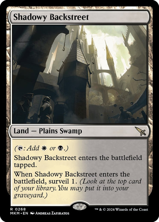 Image for Shadowy Backstreet (268) - Magic: The Gathering