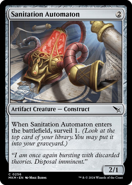 Image for Sanitation Automaton (256) - Magic: The Gathering