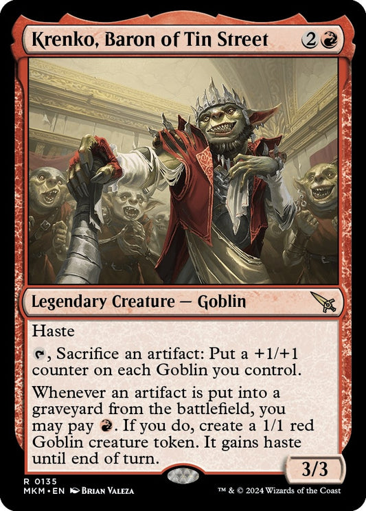 Image for Krenko, Baron of Tin Street (135) - Magic: The Gathering