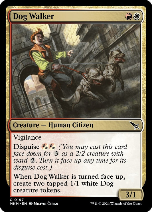 Image for Dog Walker (197) - Magic: The Gathering