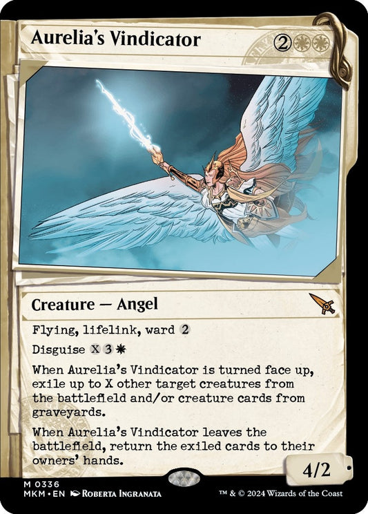 Image for Aurelia's Vindicator (Showcase) (336) - Magic: The Gathering
