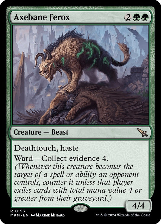 Image for Axebane Ferox (153) - Magic: The Gathering