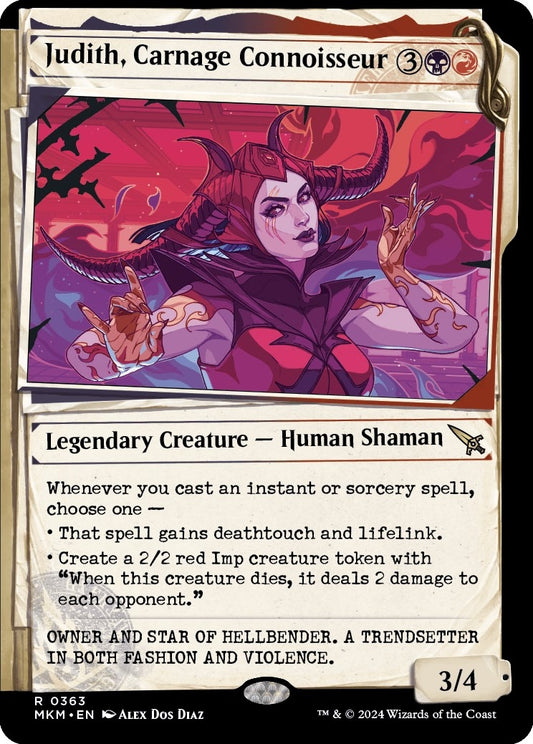 Image for Judith, Carnage Connoisseur (Showcase) (363) - Magic: The Gathering