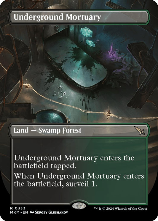 Image for Underground Mortuary (Borderless) (333) - Magic: The Gathering
