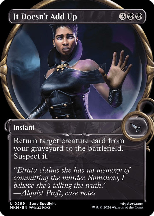 Image for It Doesn't Add Up (Showcase) (299) - Magic: The Gathering