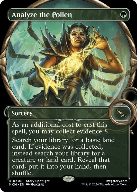Image for Analyze the Pollen (Showcase) (308) - Magic: The Gathering