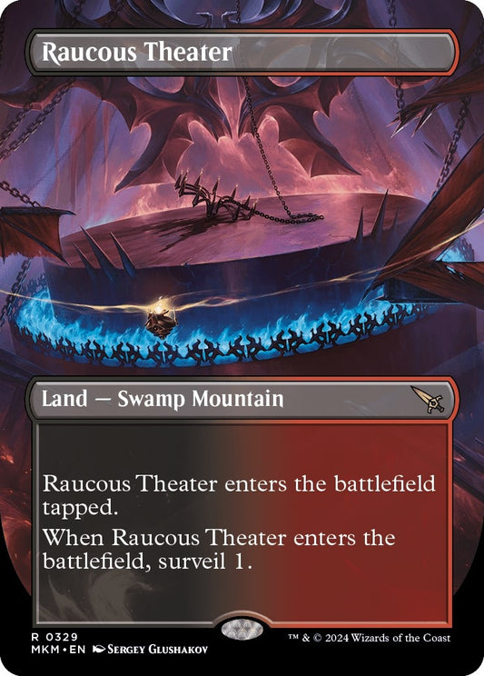 Image for Raucous Theater (Borderless) (329) - Magic: The Gathering