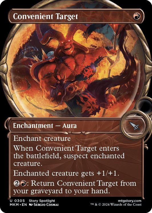 Image for Convenient Target (Showcase) (305) - Magic: The Gathering