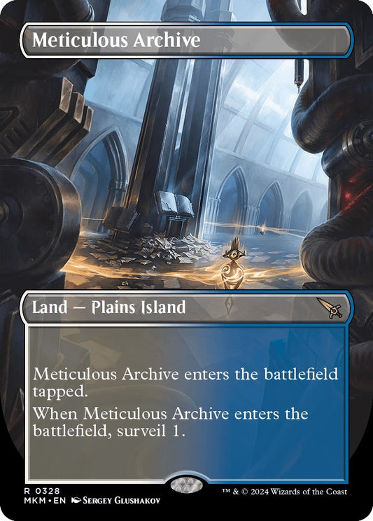 Image for Meticulous Archive (Borderless) (328) - Magic: The Gathering