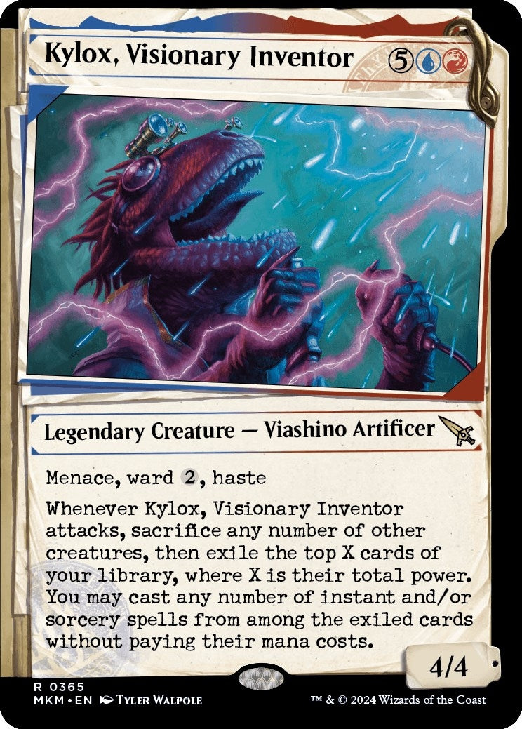 Image for Kylox, Visionary Inventor (Showcase) (365) - Magic: The Gathering