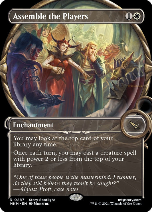Image for Assemble the Players (Showcase) (287) - Magic: The Gathering