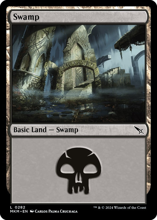 Image for Swamp (0282) (282) - Magic: The Gathering