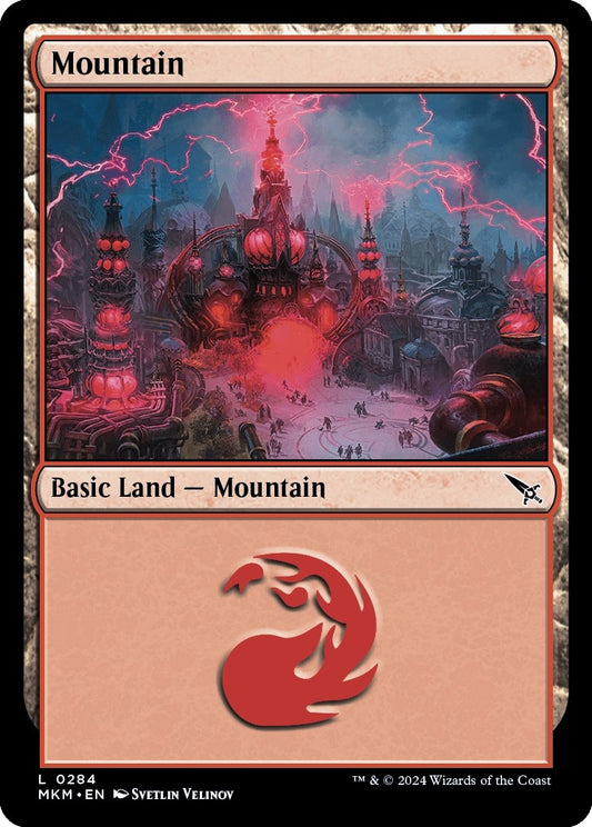 Image for Mountain (0284) (284) - Magic: The Gathering