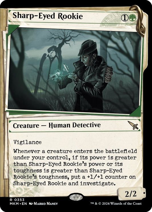 Image for Sharp-Eyed Rookie (Showcase) (353) - Magic: The Gathering