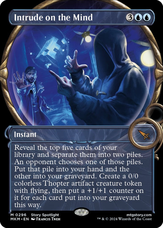 Image for Intrude on the Mind (Showcase) (296) - Magic: The Gathering