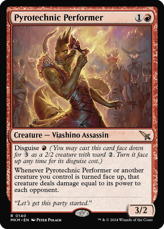 Image for Pyrotechnic Performer (140) - Magic: The Gathering