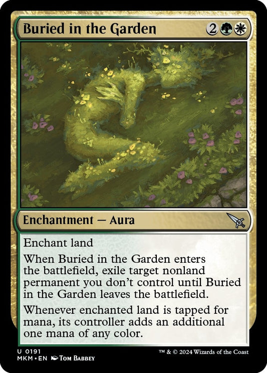 Image for Buried in the Garden (191) - Magic: The Gathering
