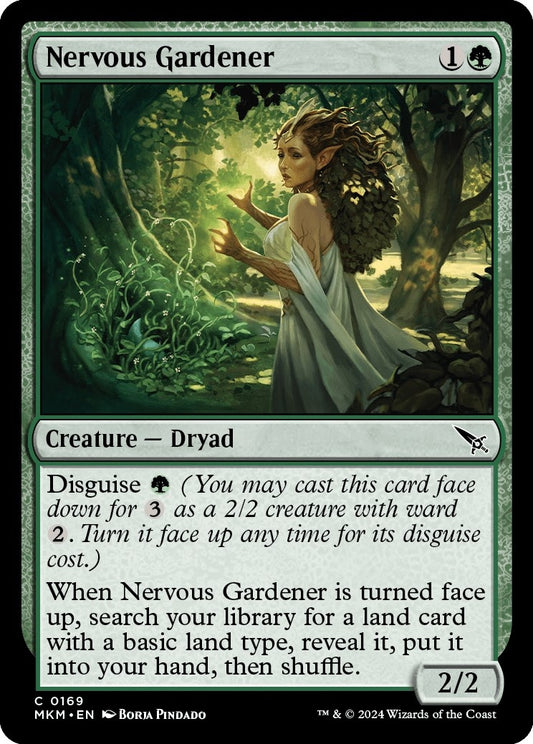 Image for Nervous Gardener (169) - Magic: The Gathering