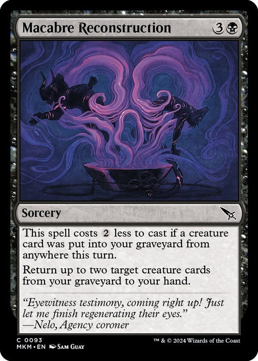 Image for Macabre Reconstruction (93) - Magic: The Gathering