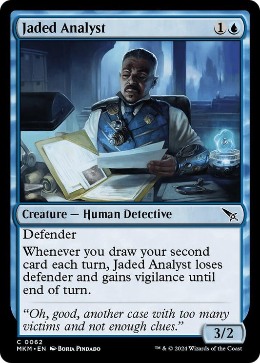 Image for Jaded Analyst (62) - Magic: The Gathering