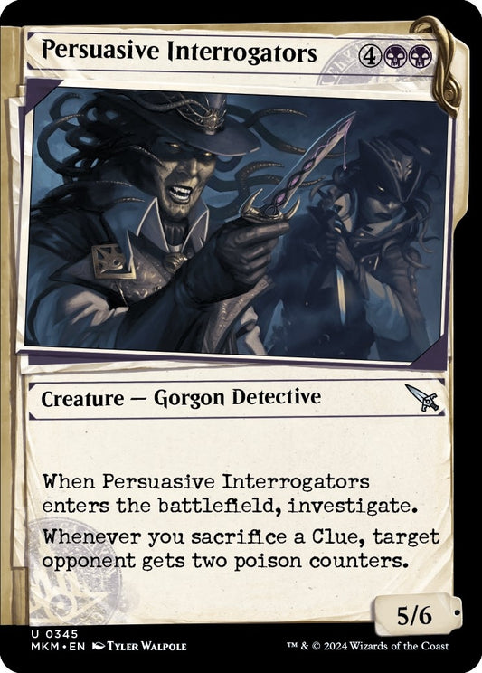 Image for Persuasive Interrogators (Showcase) (345) - Magic: The Gathering
