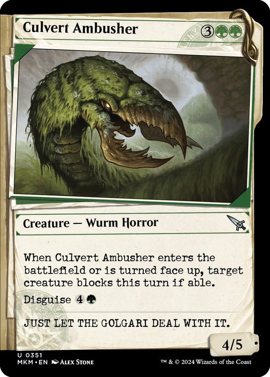 Image for Culvert Ambusher (Showcase) (351) - Magic: The Gathering