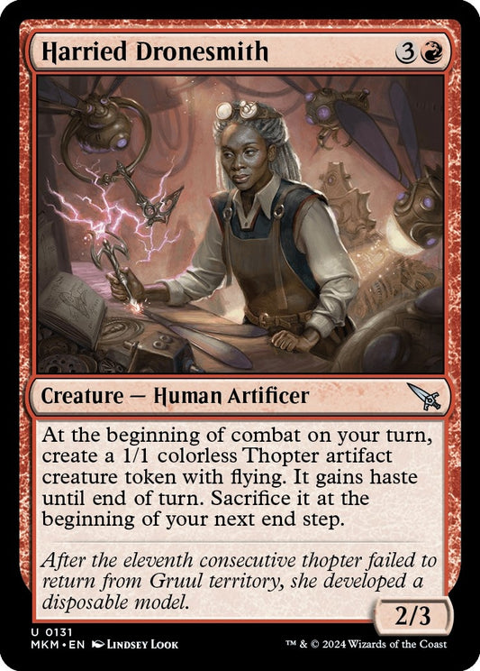 Image for Harried Dronesmith (131) - Magic: The Gathering