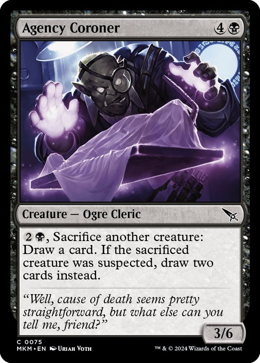 Image for Agency Coroner (75) - Magic: The Gathering