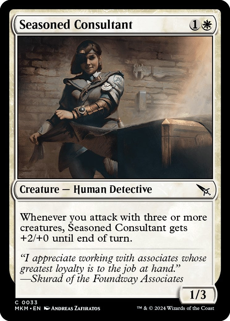 Image for Seasoned Consultant (33) - Magic: The Gathering
