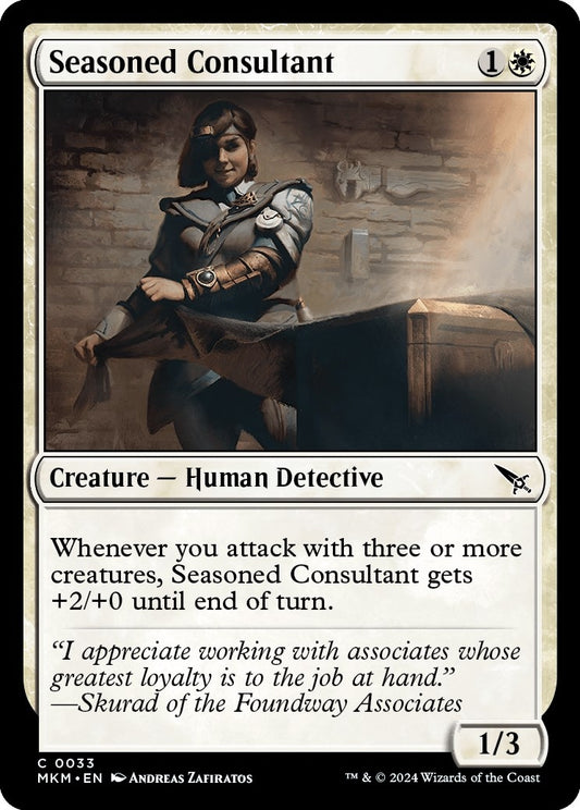 Image for Seasoned Consultant (33) - Magic: The Gathering