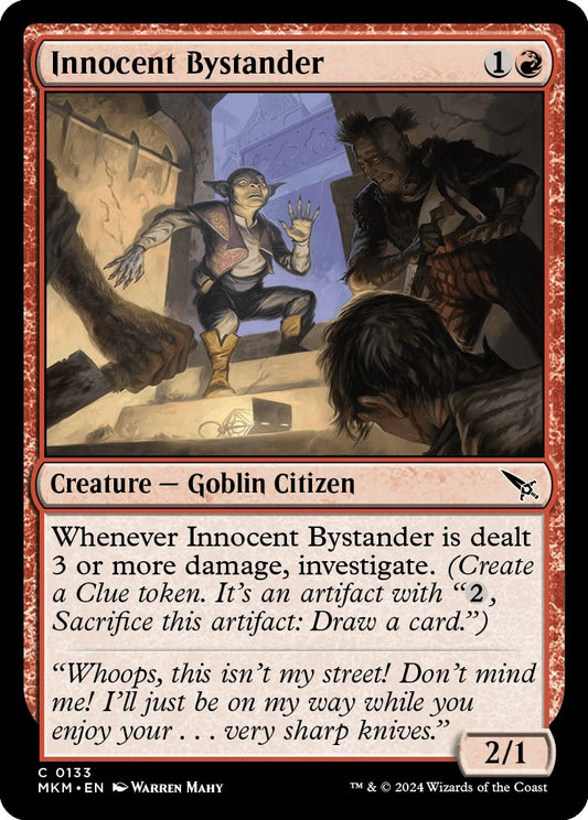 Image for Innocent Bystander (133) - Magic: The Gathering