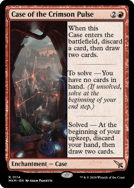 Image for Case of the Crimson Pulse (114) - Magic: The Gathering