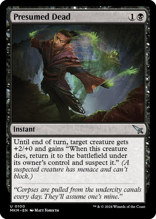 Image for Presumed Dead (100) - Magic: The Gathering
