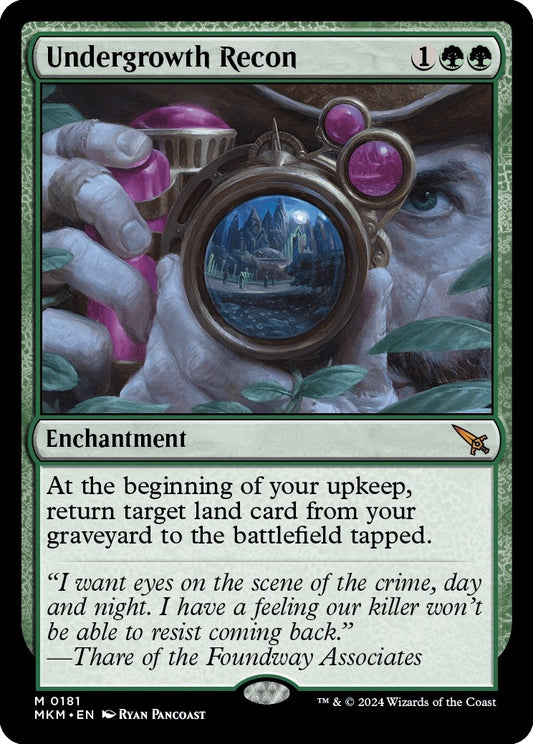 Image for Undergrowth Recon (181) - Magic: The Gathering