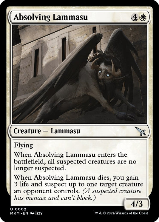 Image for Absolving Lammasu (2) - Magic: The Gathering