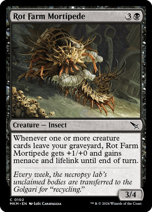 Image for Rot Farm Mortipede (102) - Magic: The Gathering