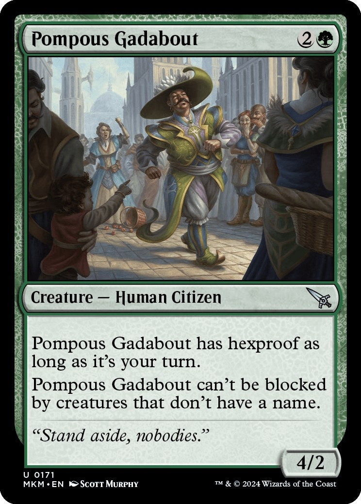 Image for Pompous Gadabout (171) - Magic: The Gathering