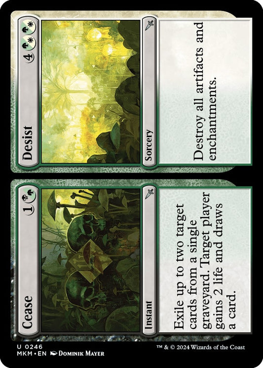 Image for Cease // Desist (246) - Magic: The Gathering